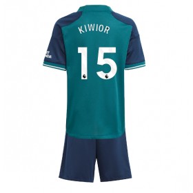 Arsenal Jakub Kiwior #15 3rd Trikot 2023-24 Kurzarm (+ kurze hosen)